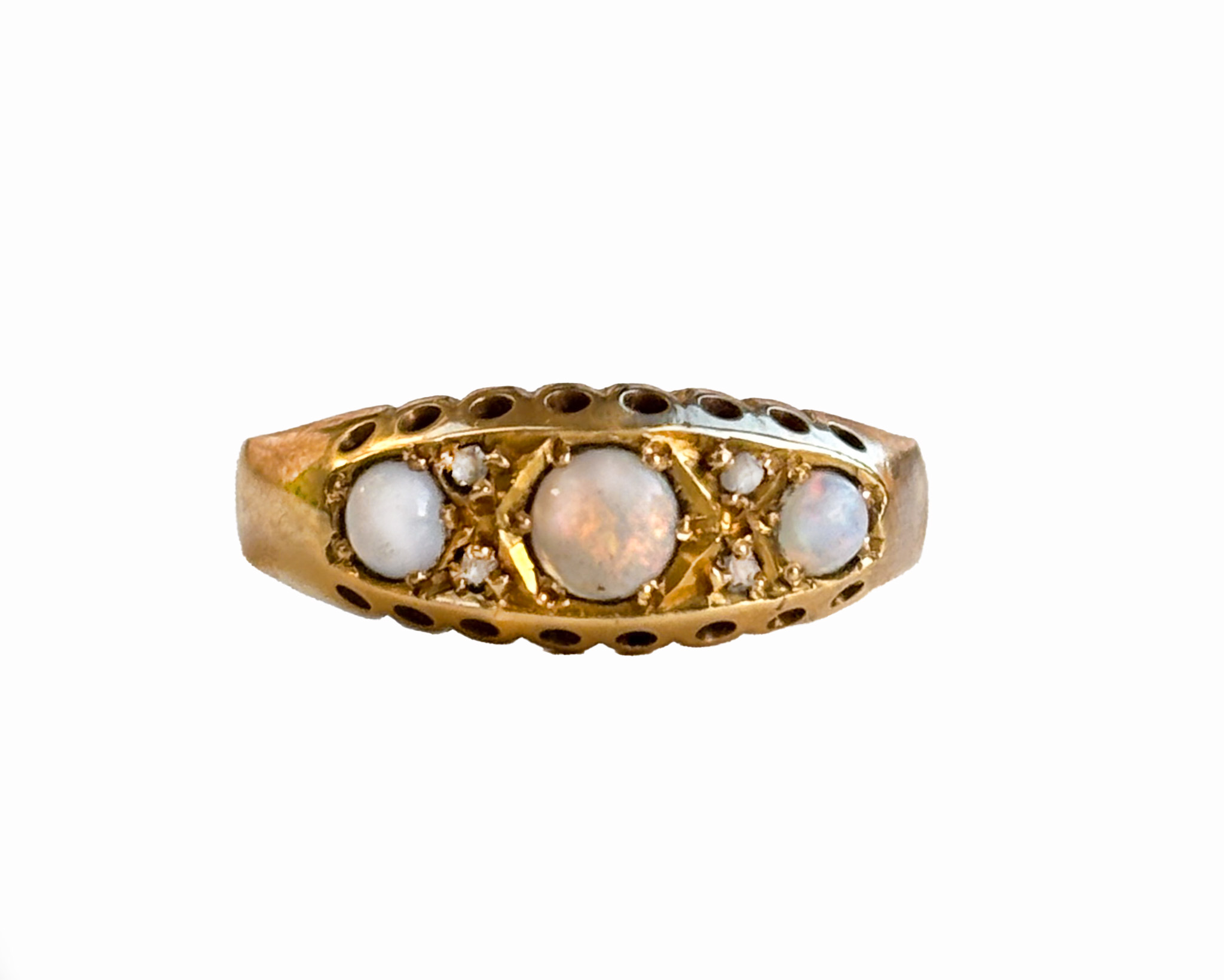 edwardian opal ring
