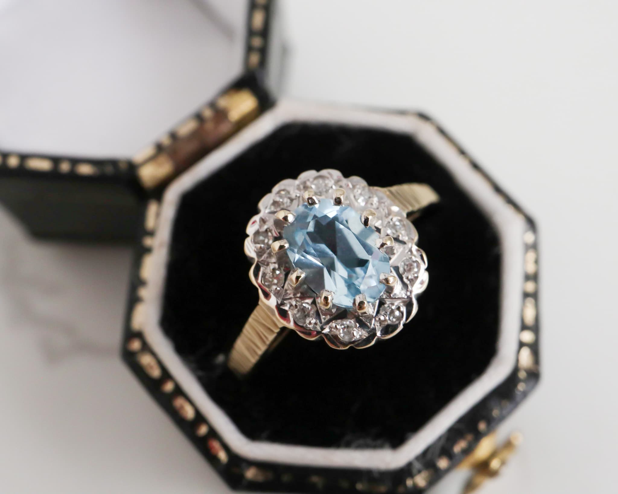 blue topaz cluster ring 7