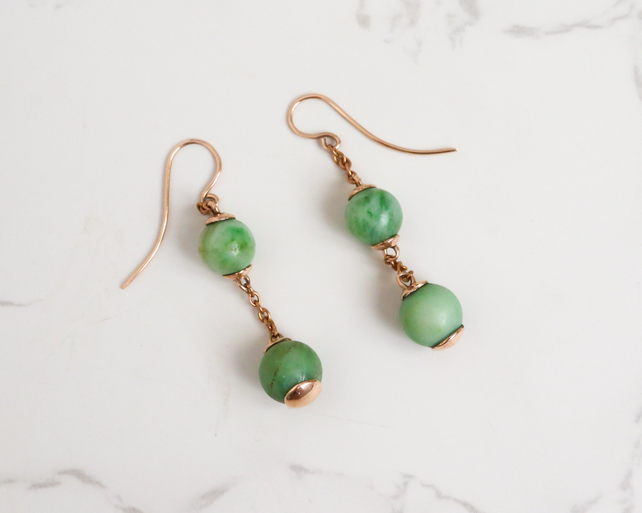 jade dangly earrings 2