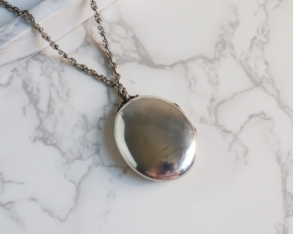 XL Oval Locket | Third Eye of Newt Vintage & Handmade Jewellery