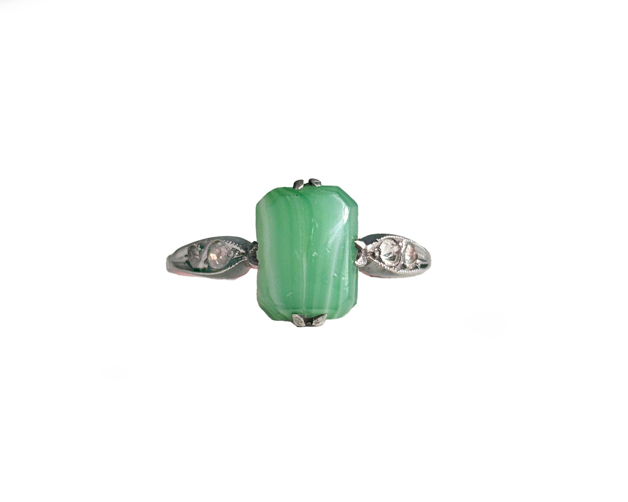 green stone ring photoshop