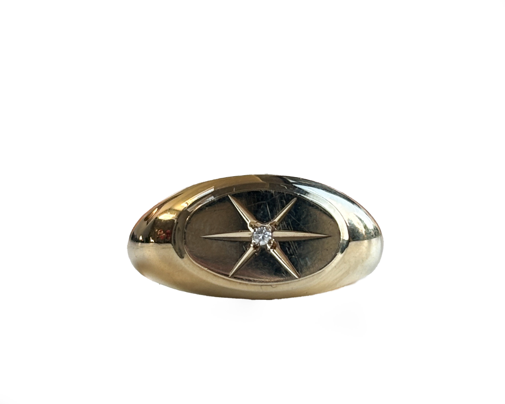starbusrt signet ring photoshop