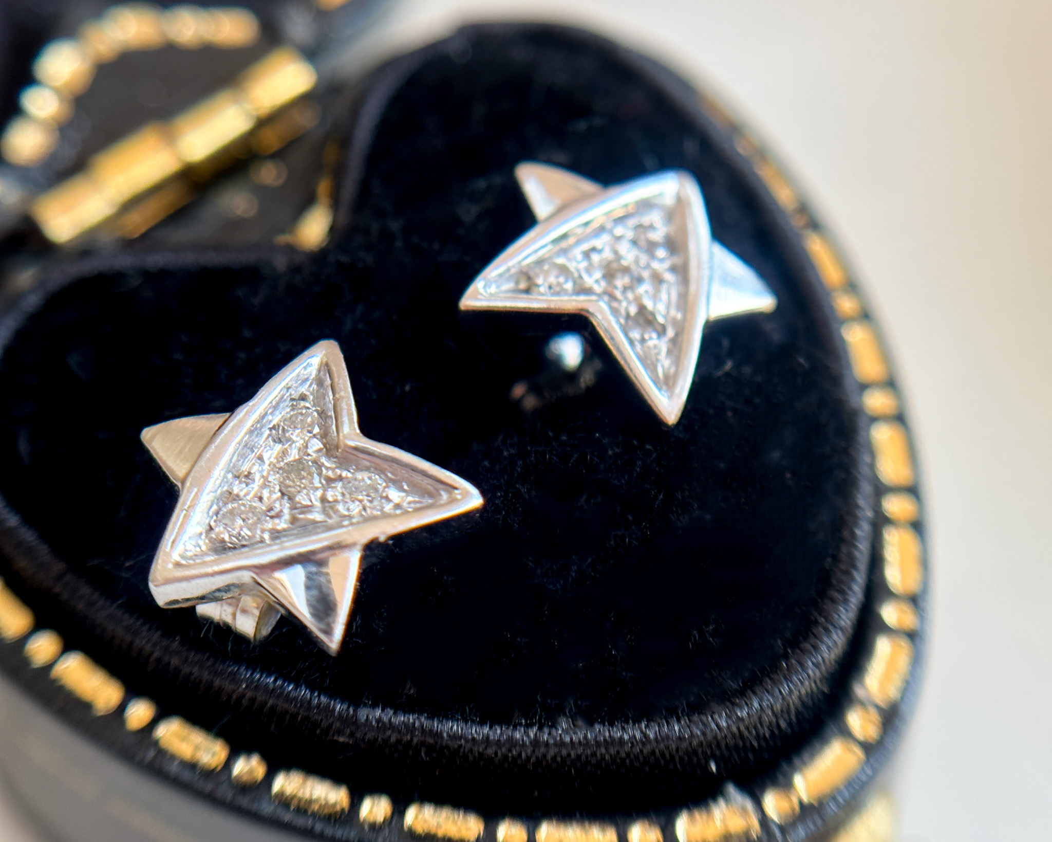 diamond star earrings 2