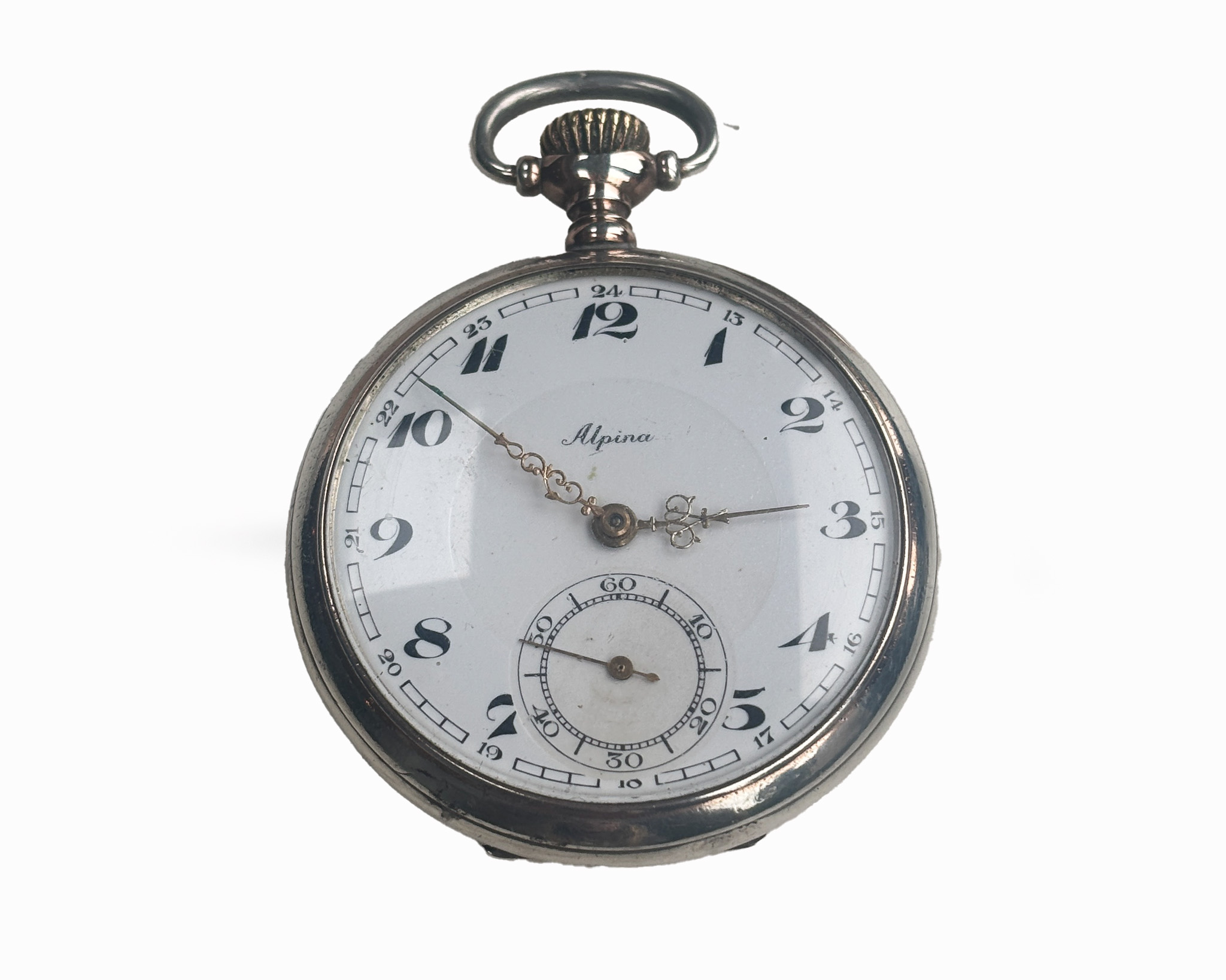 alpina pocket watch front