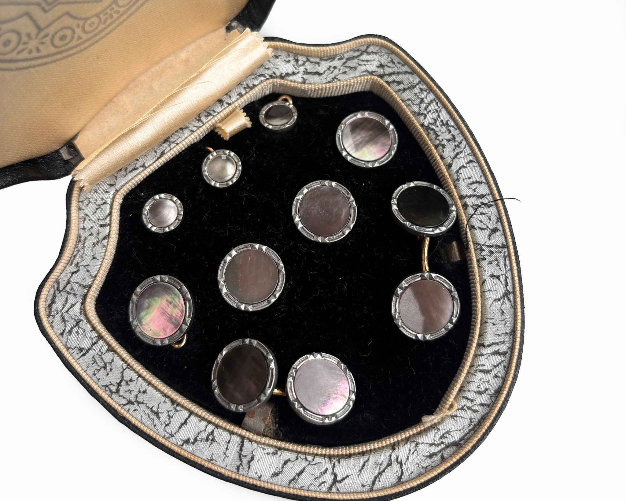 krementz collar studs set