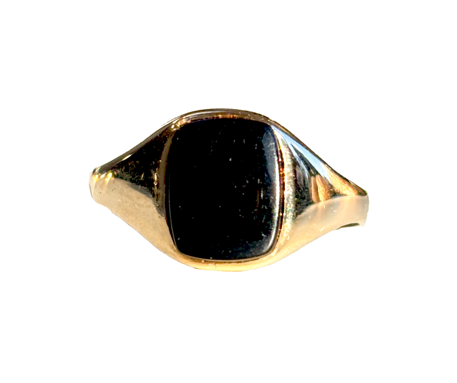 onyx signet ring 9ct