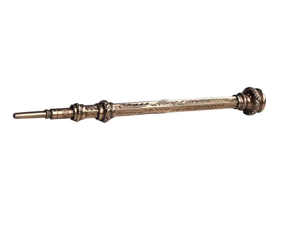 antique 9ct gold pencil for sale in Leeds