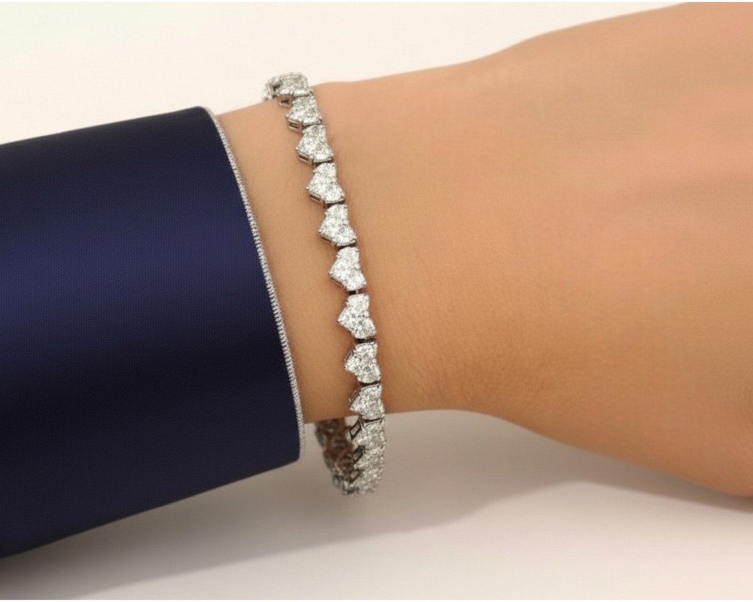 diamond bracelet on model (1)