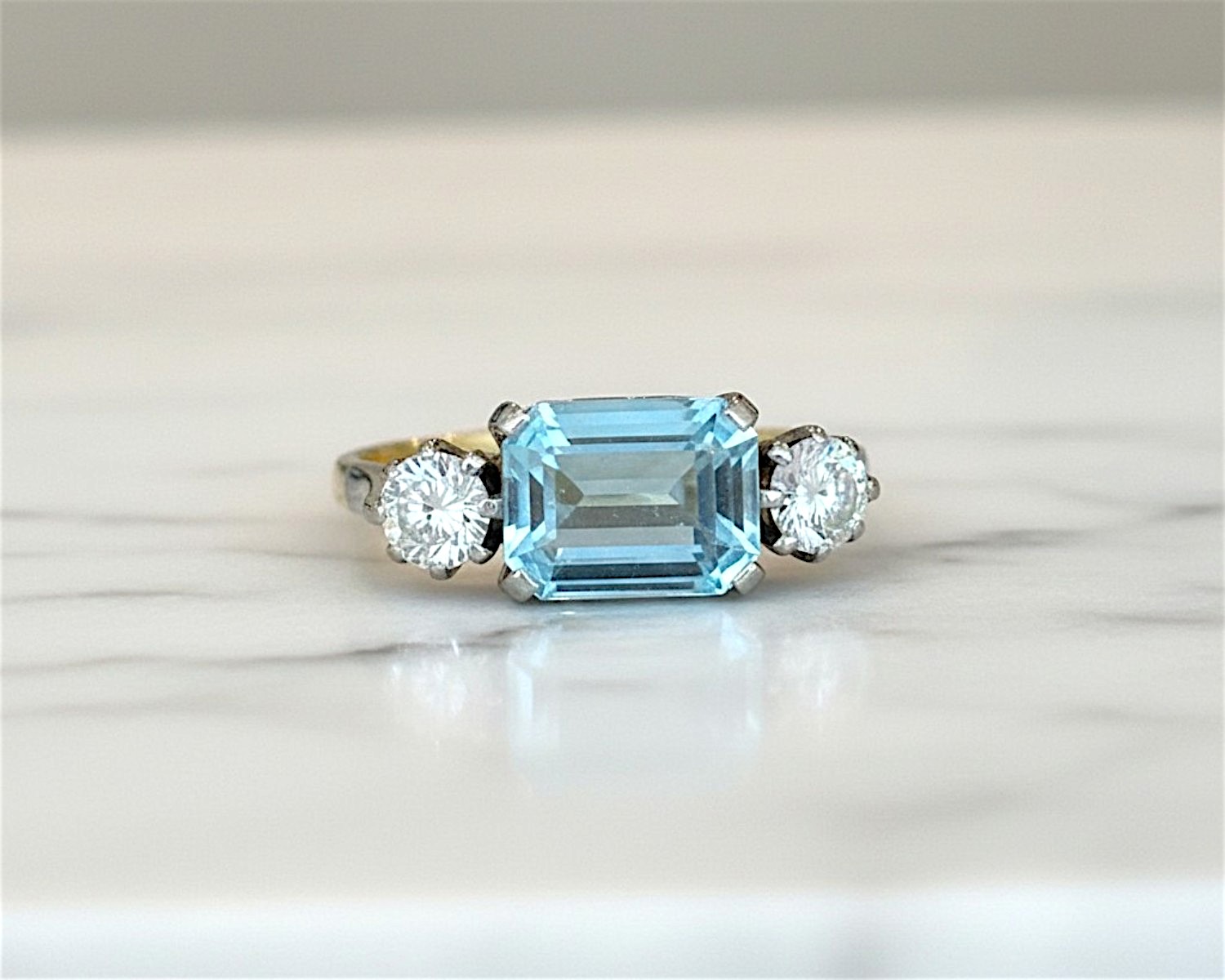 art deco aqua