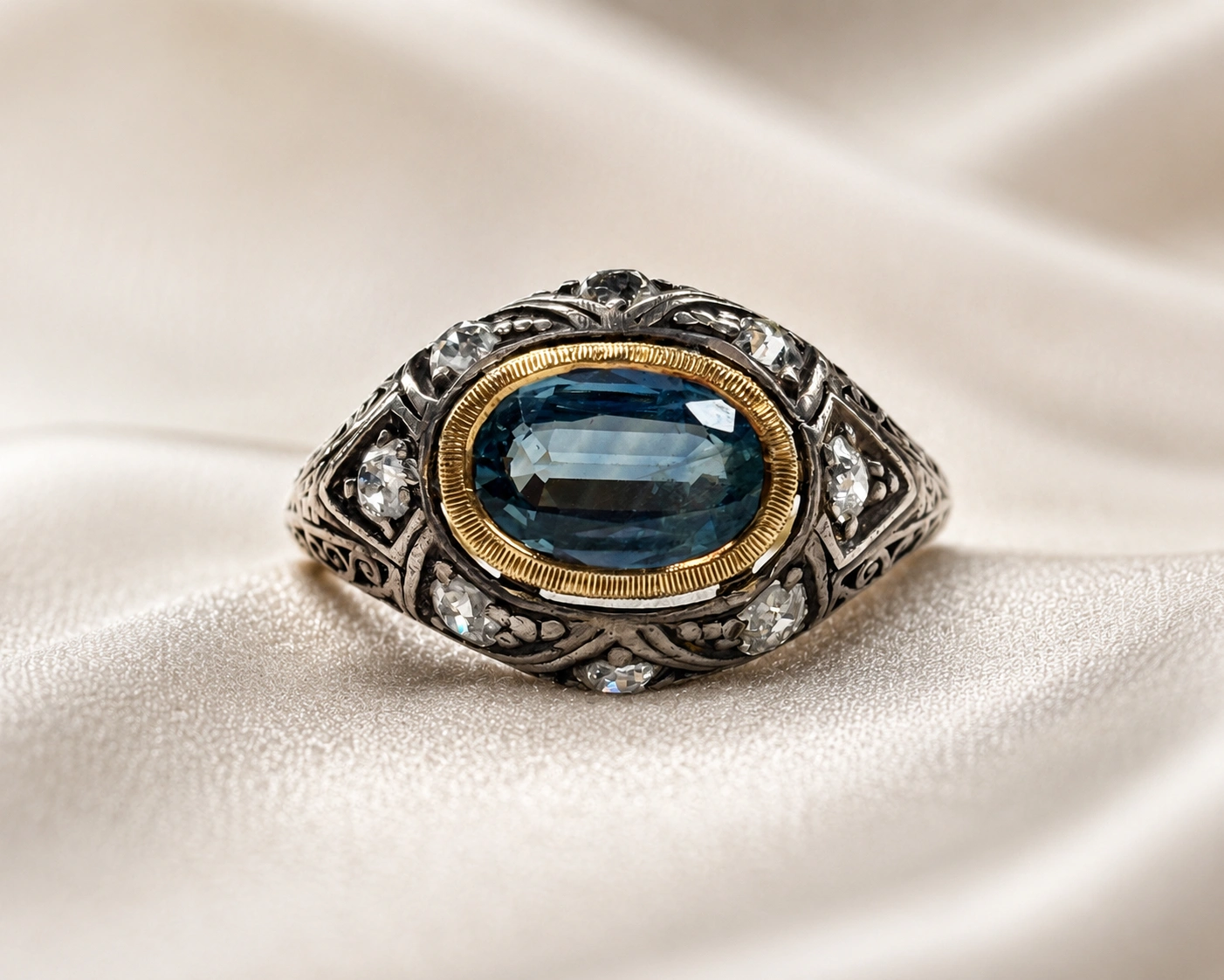 Edwardian chunky ring