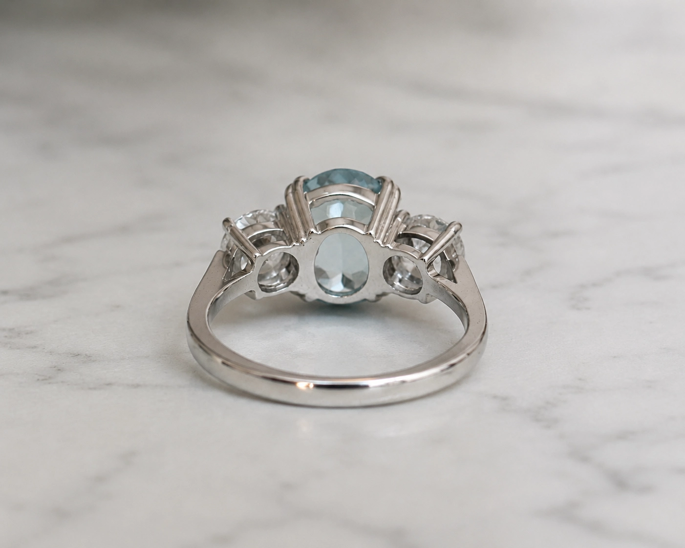 aqua trilogy ring back view