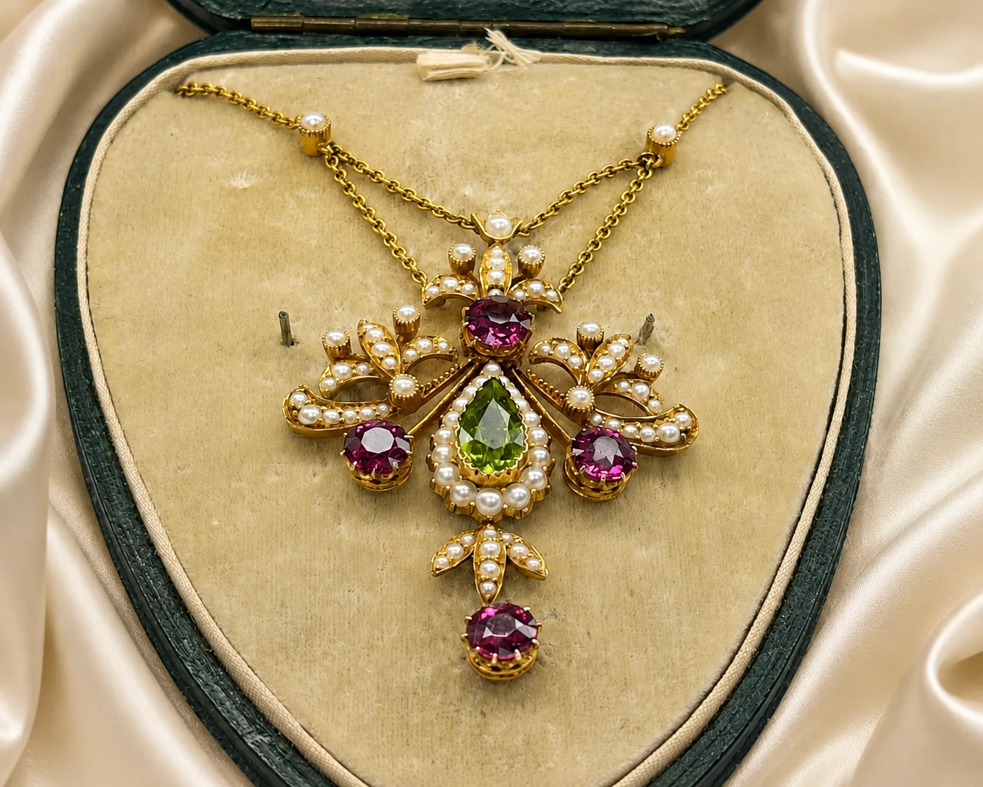 suffragette necklace in box 3