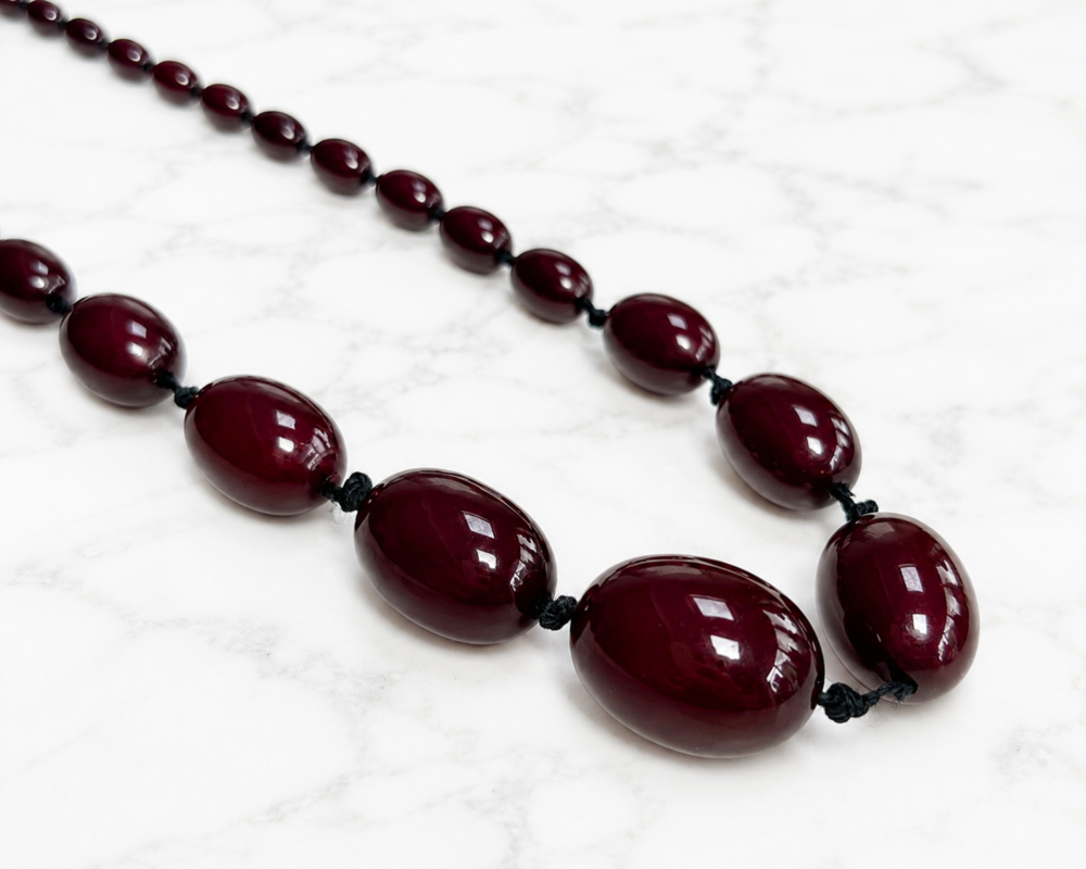 antique Bakelite beads