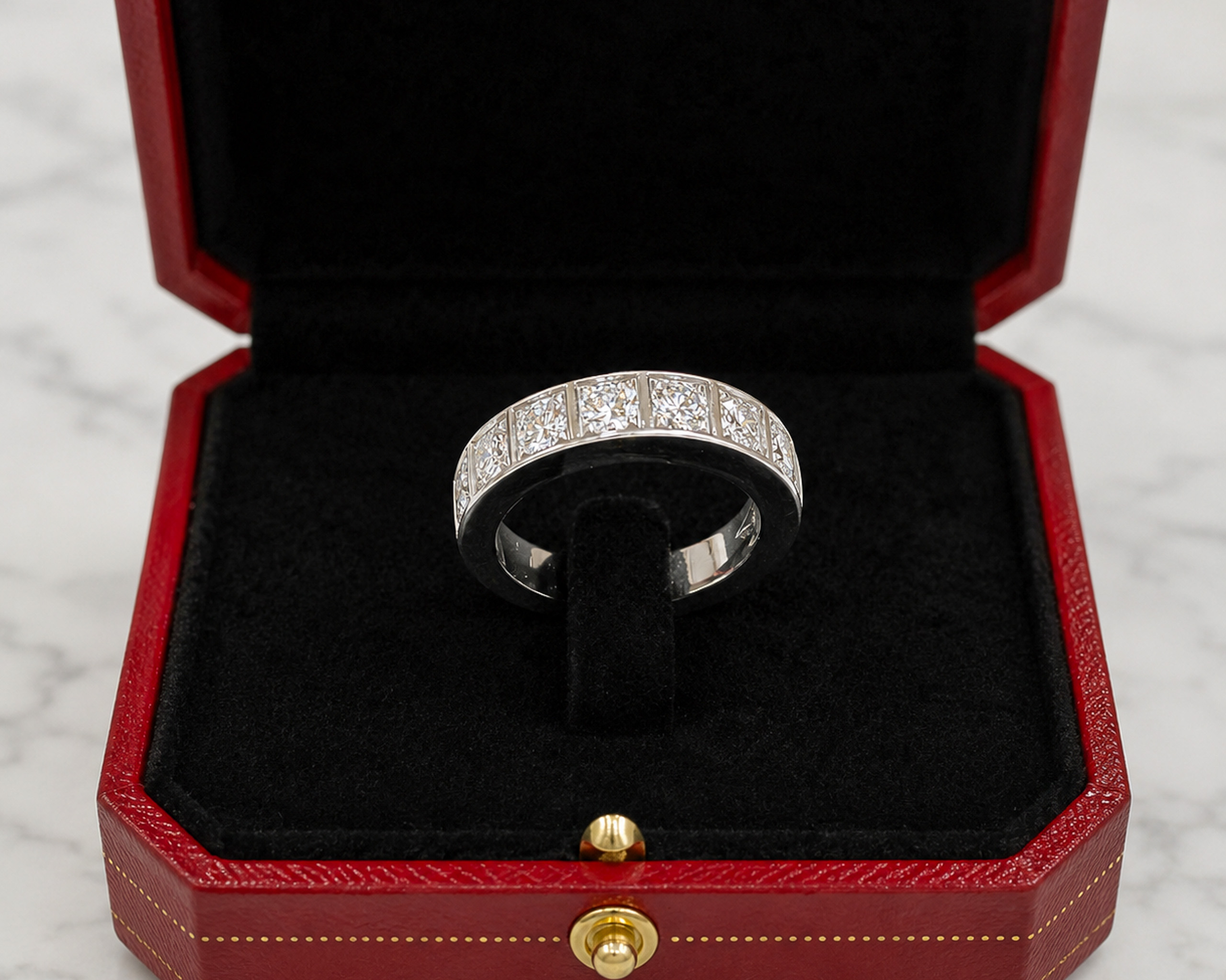 cartier half et in box