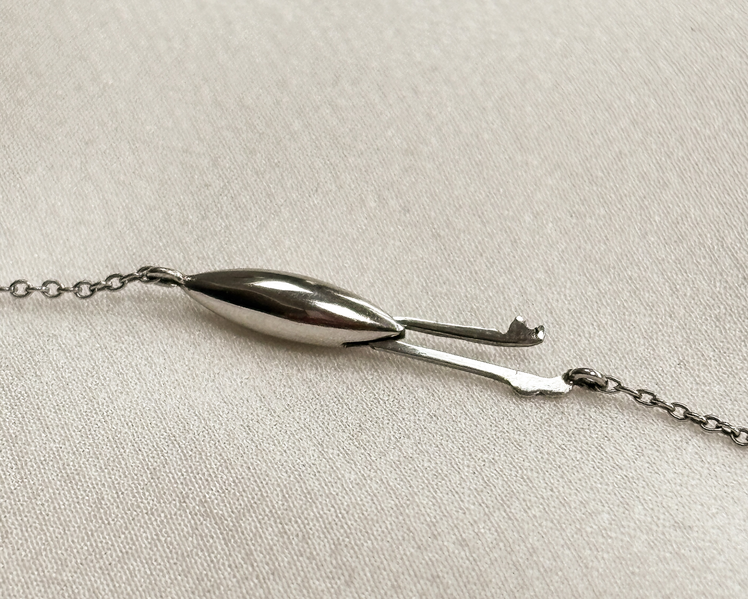 catch on jade necklace