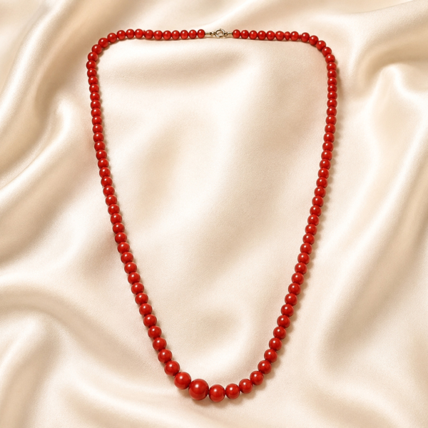 antique coral beads for sale in Leeds