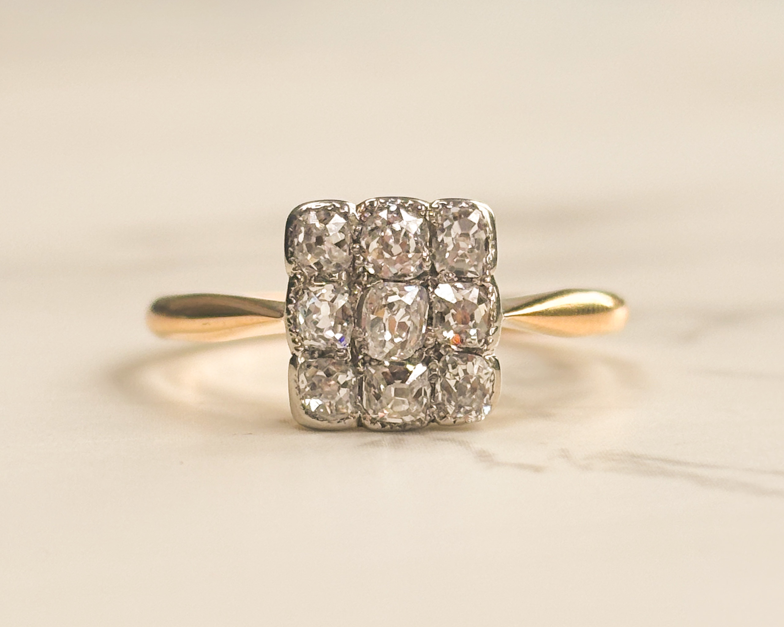 diamond panel ring 1