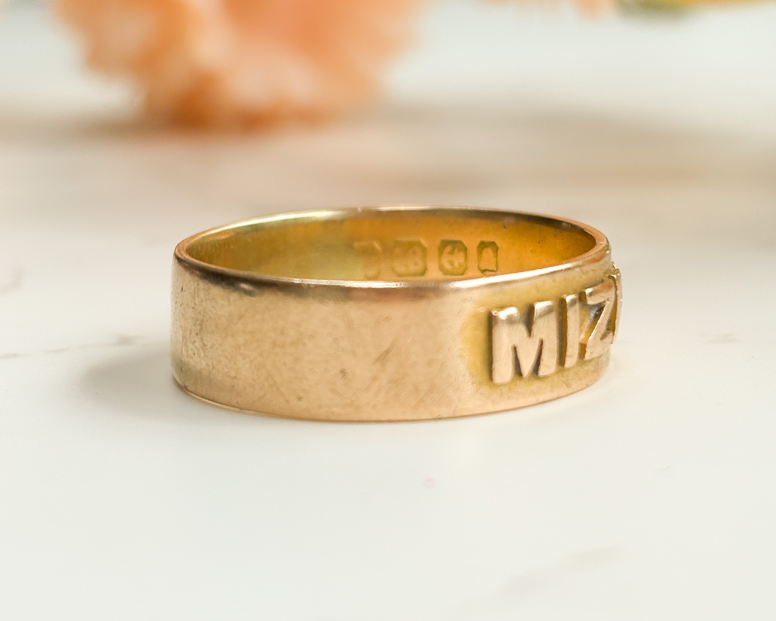 mizpah ring side