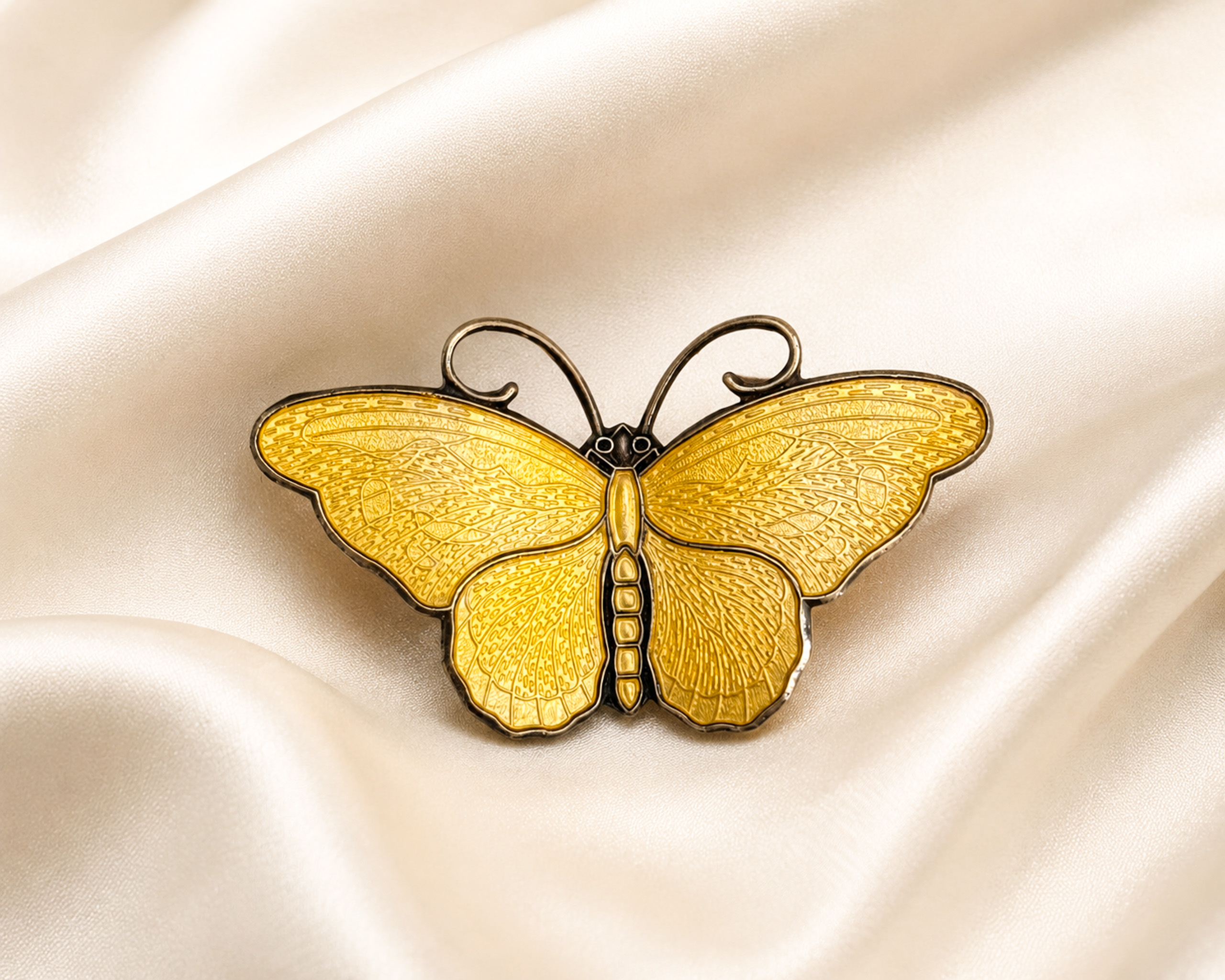 David Andersen butterfly brooch