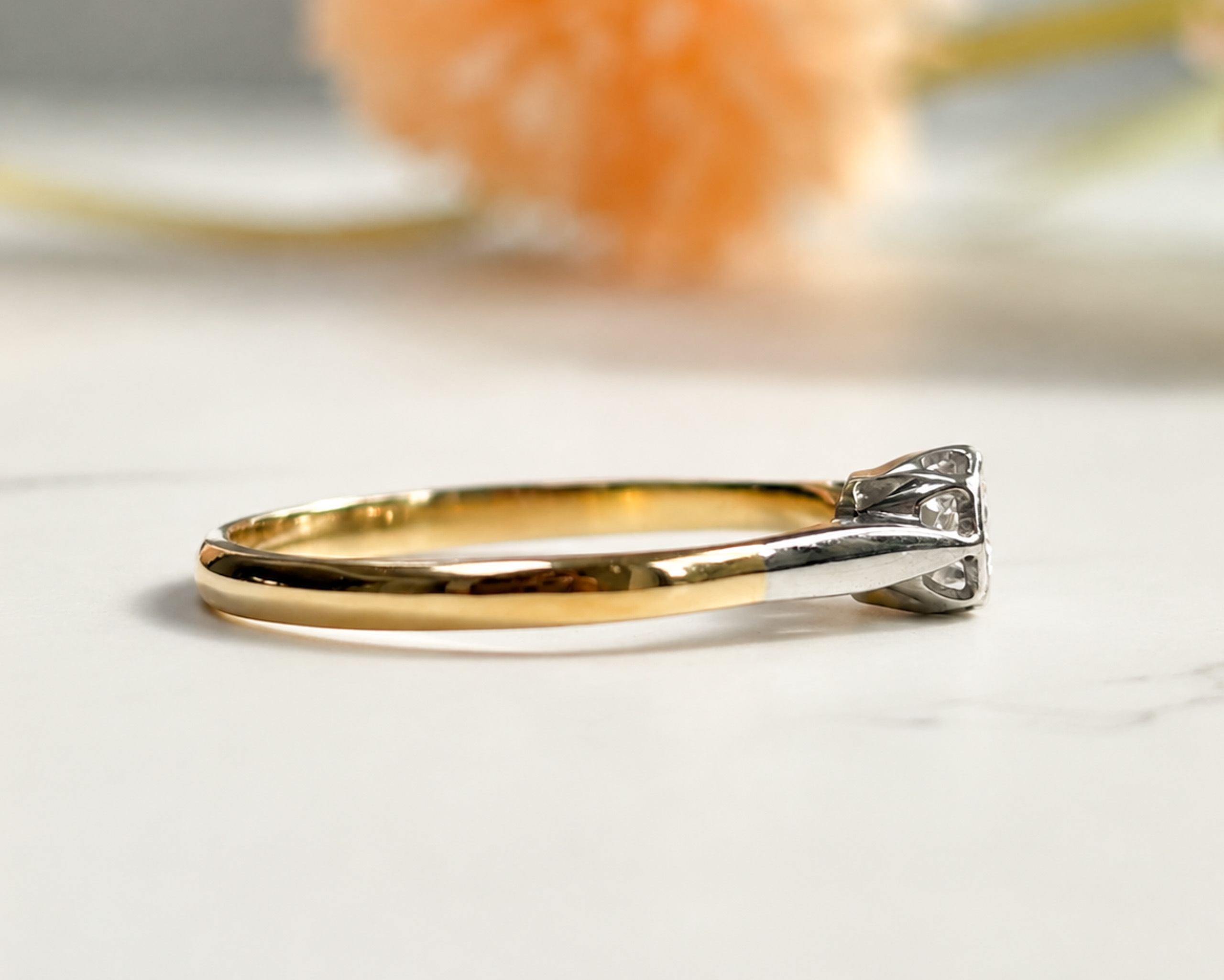 art deco little solitaire side