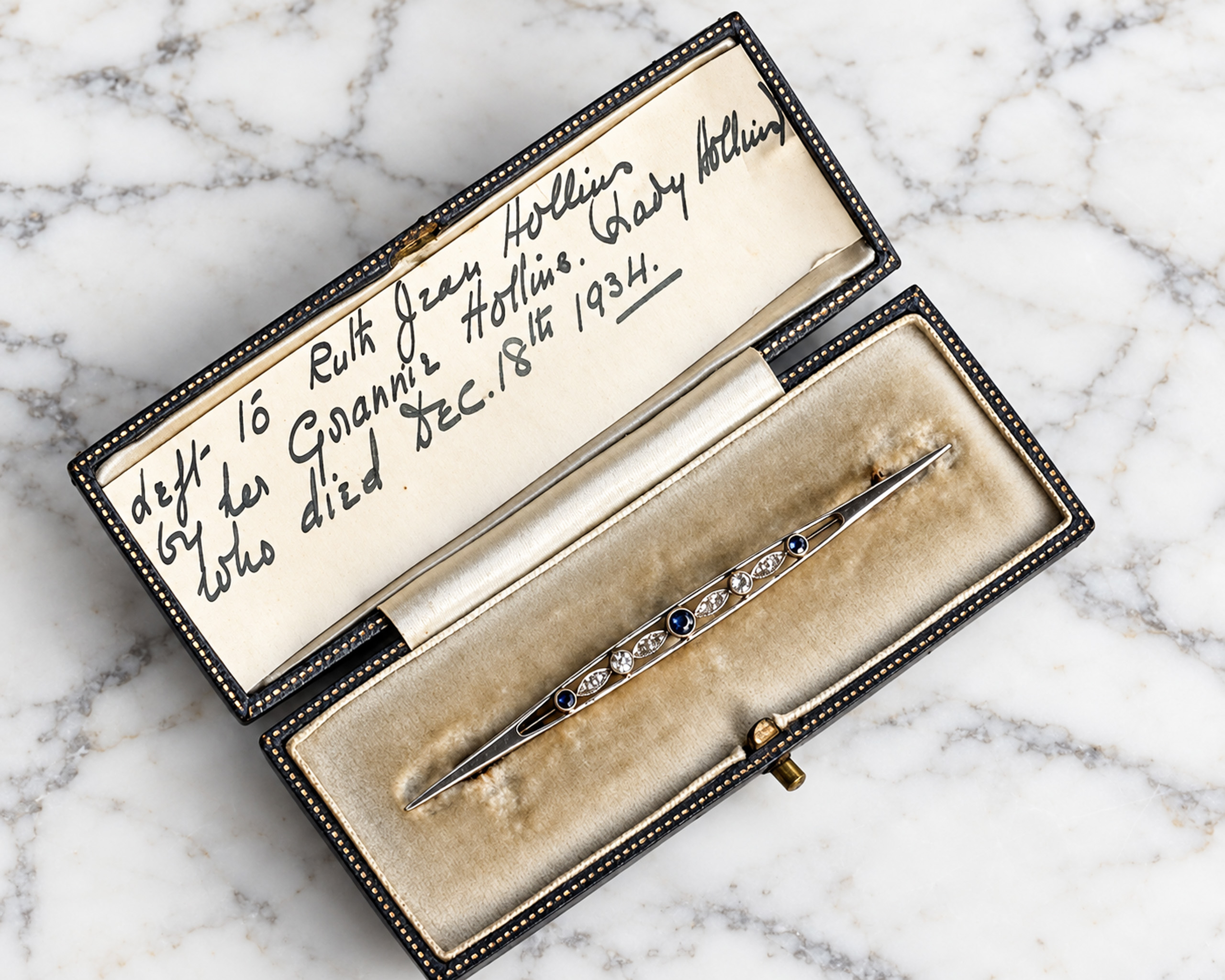 brooch from Lady Hollins