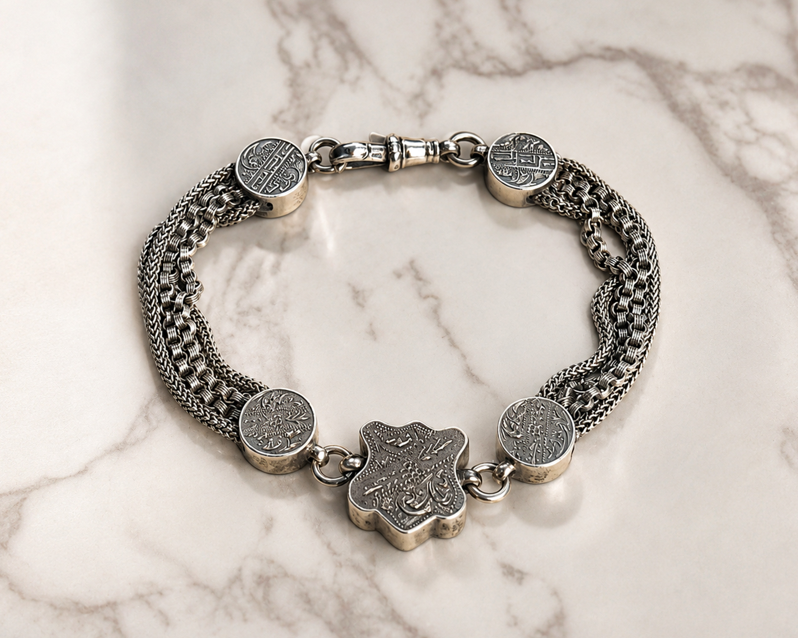 silver albertina bracelet