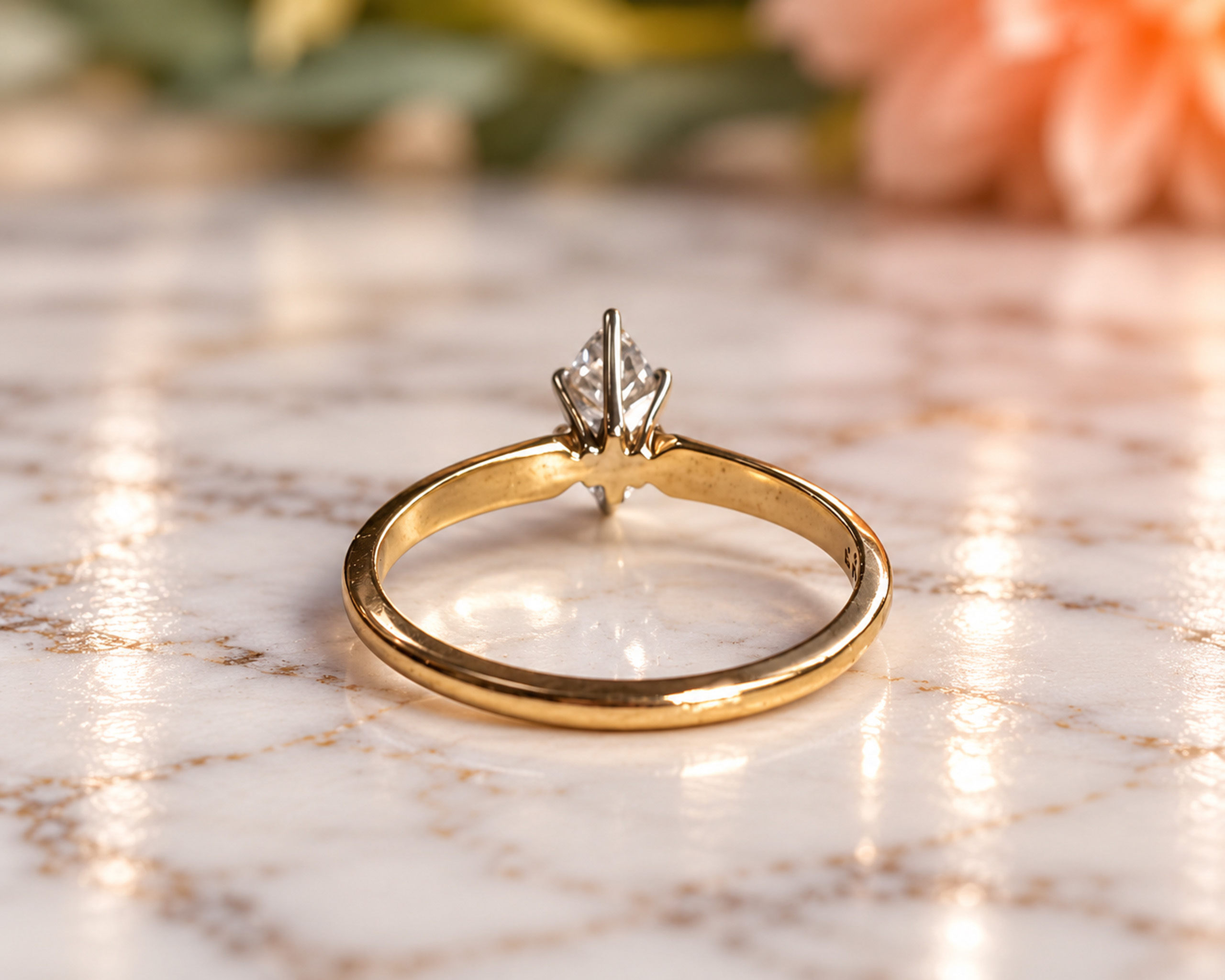 marquise ring back